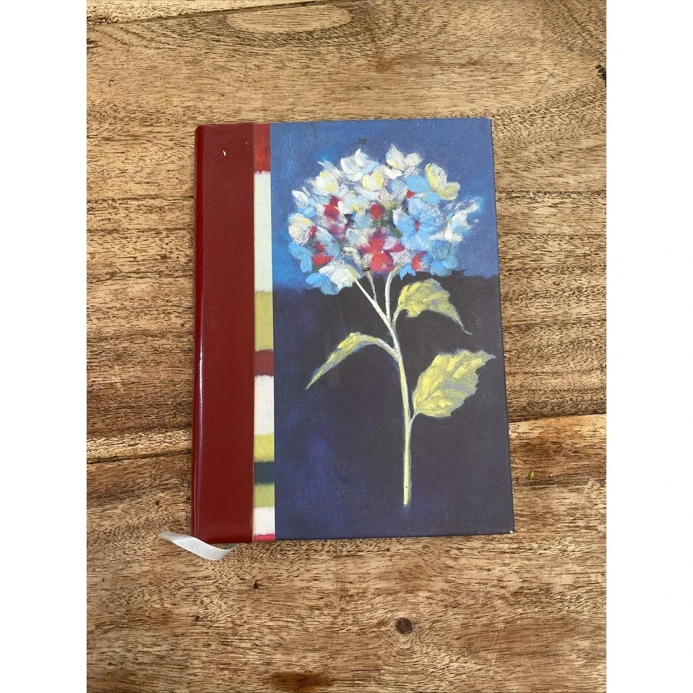 CR Gibson Journal, Diary Reasons To Be Collection Floral Blue Red Hardcover Book